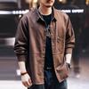 Men's Vintage Long Sleeve Work Shirt Casual Loose Button Down Cotton Shirts Big Size Retro Workwear Tops for Men