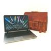 Men's Leather Vintage Brown Satchel Messenger Shoulder Laptop Bag Briefcase