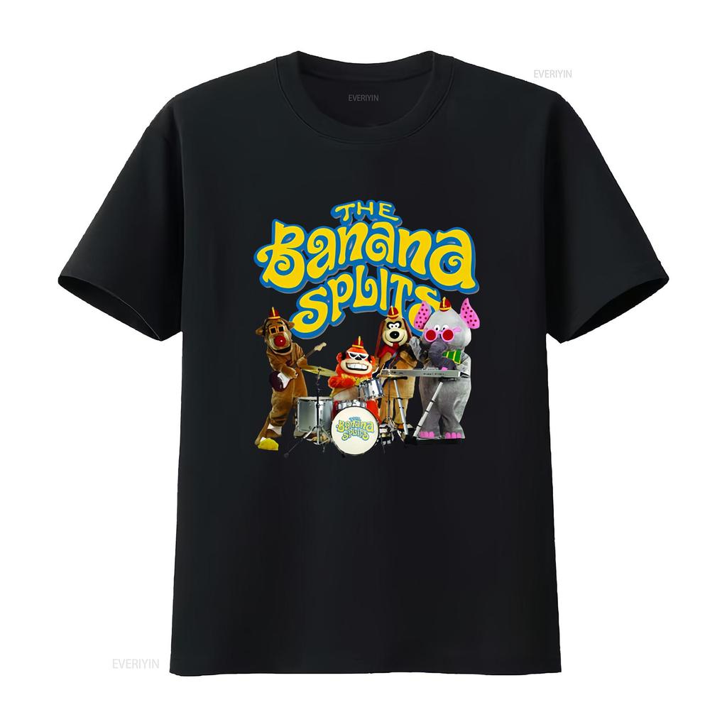 The Banana Splits Adventure Hour Fictional Music Group Fan T Shirt Vintage Soft Top For Everyday Wear Graphic Casual