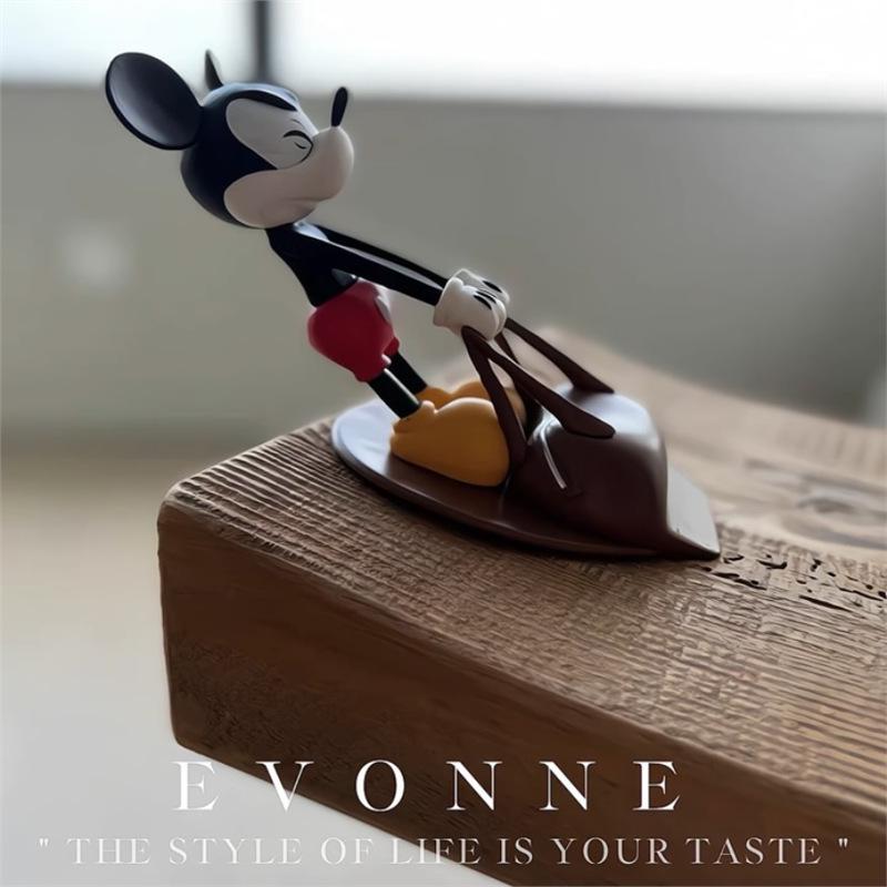 Mickey Mouse No-Punch Doorstop: Cute Anti-Collision Home Ornament.