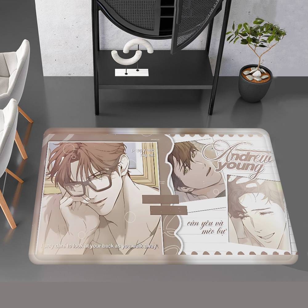 Nerd Project bl Anime Kitchen Mat Cheaper Anti-slip Modern Living Room Balcony Printed Modern Home Decor