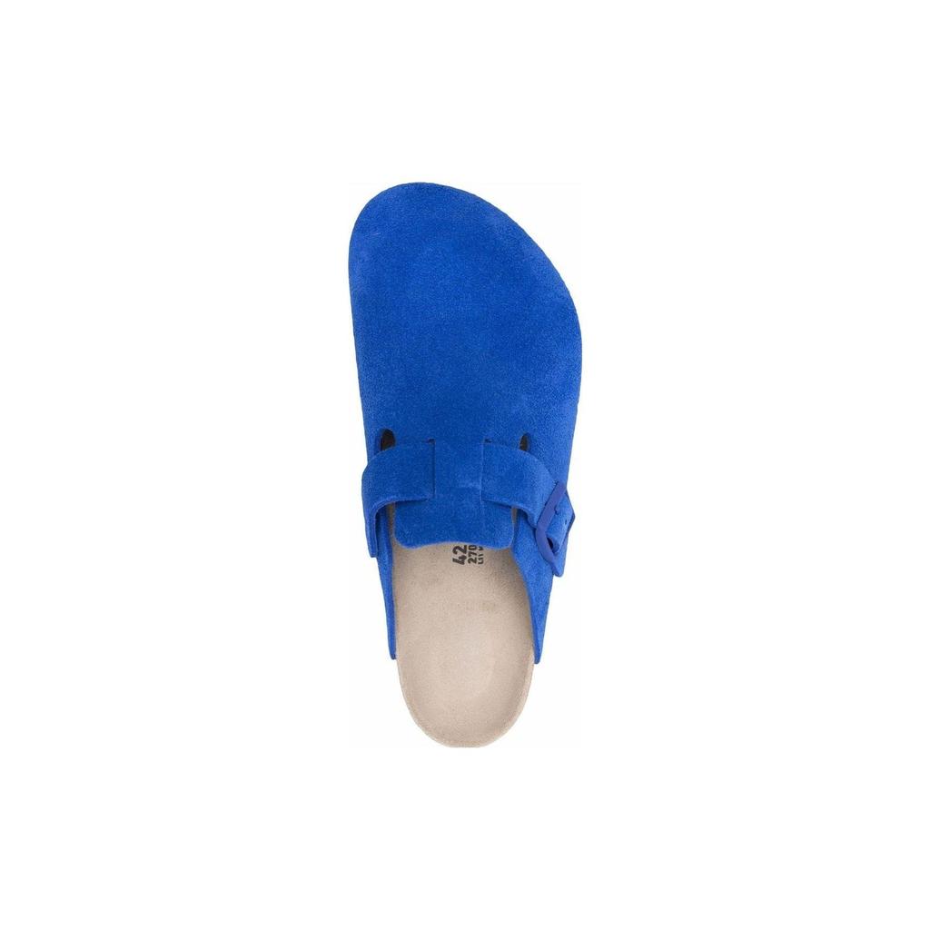 Birkenstock Pantofole alla moda in camoscio a punta chiusa Unisex Blu 1022556