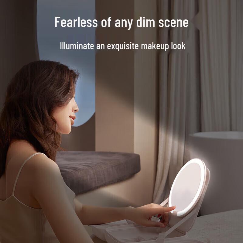 Portable LED Smart Foldable Makeup Mirror