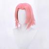 Halloween Sakura Haruno Cosplay Wigs Cosplay Anime Halloween Costume Short Pink Sakura Pink Hair Wigs Costume Character