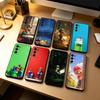 Cartoon Super-Z MarioS Bros Phone Case Black Silicone Soft For Samsung S25,S24,S21,S22,S23,S30,Ultra,S20,Plus,Fe,Lite