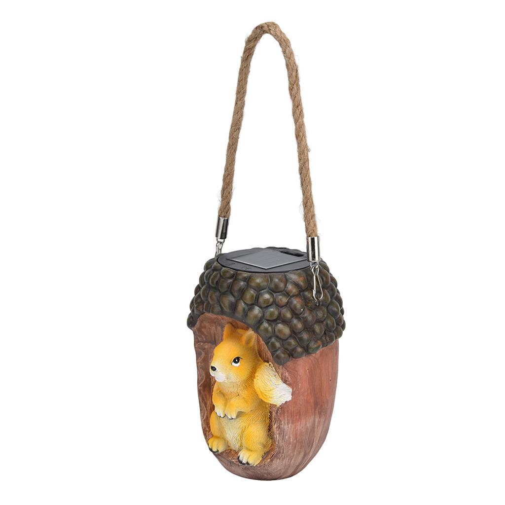 Solar Squirrel Stake Lights Outdoor IP67 Waterproof Squirrel Decorative Lights for Patio Yard