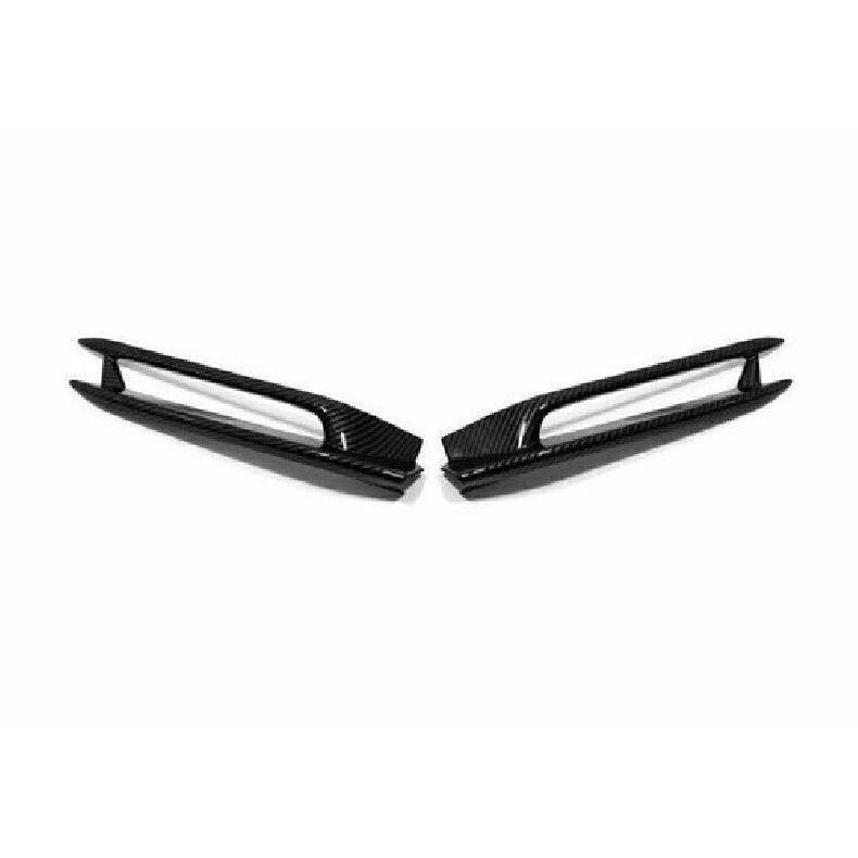 For Honda Accord 10th 2018-2020 Carbon Fiber Car Front Fog Lamp Light Cover Trim