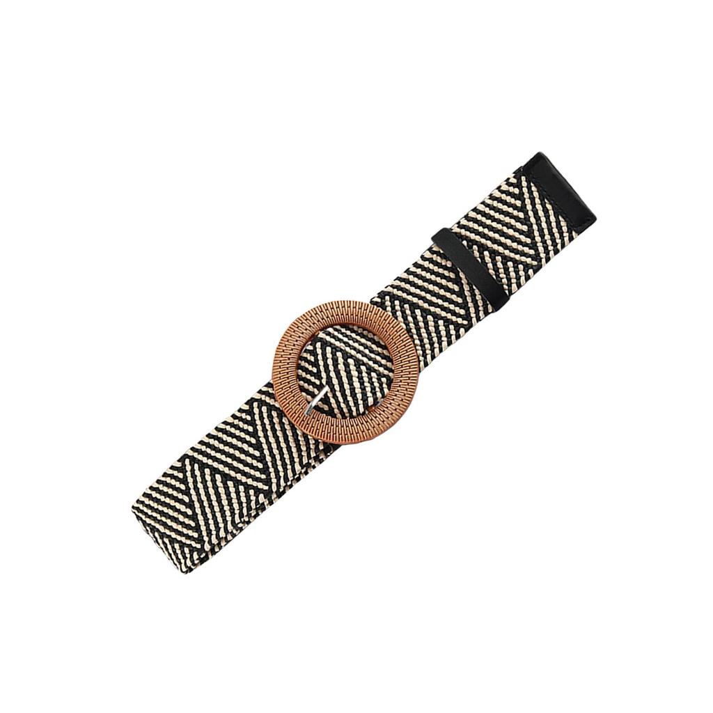 Straw Woven Belt Waist Dress Band Women Waist Belt Casual Boho Waistband Belt