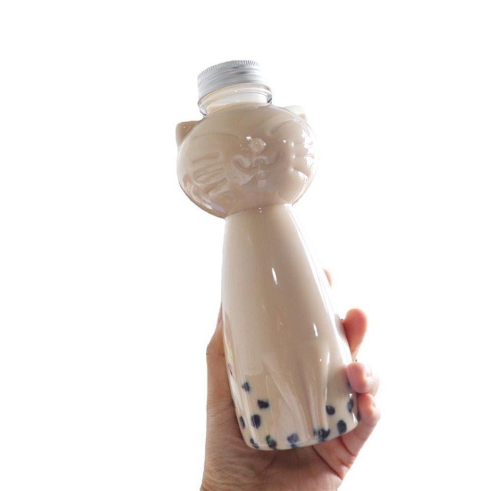 Portable Cat Water Bottles Transparent Drinking Cup Drinking Container Juicing Bottle Home Use