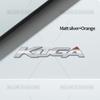 BLFE6 3D Car Styling For Ford Kuga Letter Emblem ST MK2 MK3 Badge Metal Stickers Rear Trunk Decals Auto Accessories