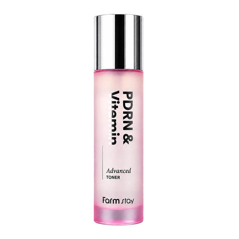 farm stay PDRN & Vitamin Advanced Toner 120ml + Emulsion 100ml (7 options) # Toner 120ml x 1pcs