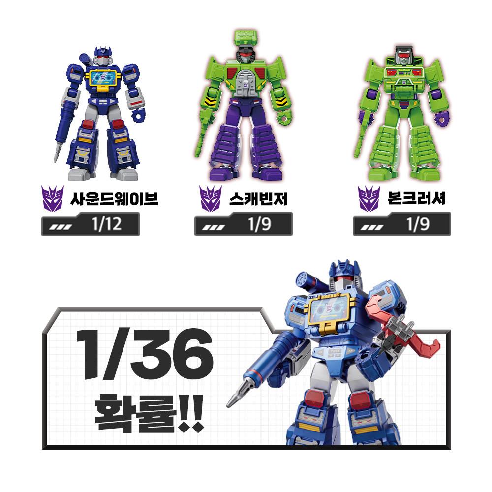 [Set Purchase] Transformers Galaxy Version 03, Popular Korean Character Toys