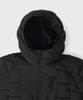 Musinsa Standard Brick Line Hooded Light Down Jacket [Black]