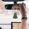 Christmas Festival Christmas Tree Pendant Fun Worm Christmas Pendant Creative Single sided Acrylic Hanging Pendant for Wall