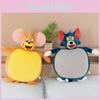 Cartoon Cat And Mouse Plush Pillow Soft Pp Cotton Stuffed Animal Toy For Kids And Teens