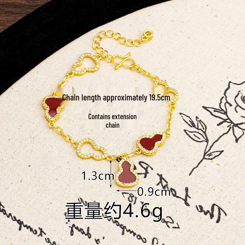 Ancient Five Emperor Coin Necklace & Diamond-Set Copper Earrings - Trendy, Long-Lasting Jewelry for Women