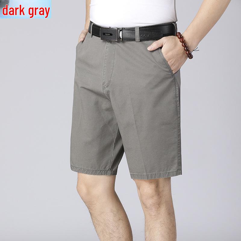 

Мужские повседневные летние шорты из чистого хлопка для пап и дедушек среднего возраста 36 (Waist 2 9 )