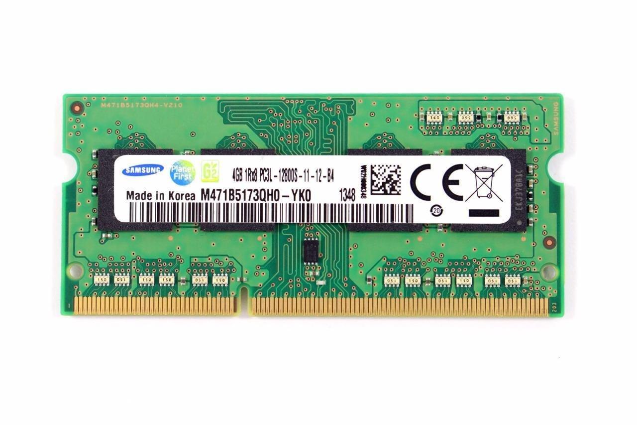 

Samsung DDR3 низьковольтна пам ять для ноутбуків 4GB 1rx8pc3l-12800s-11-13-b4 [ M471B5173QH0-YK0 ]