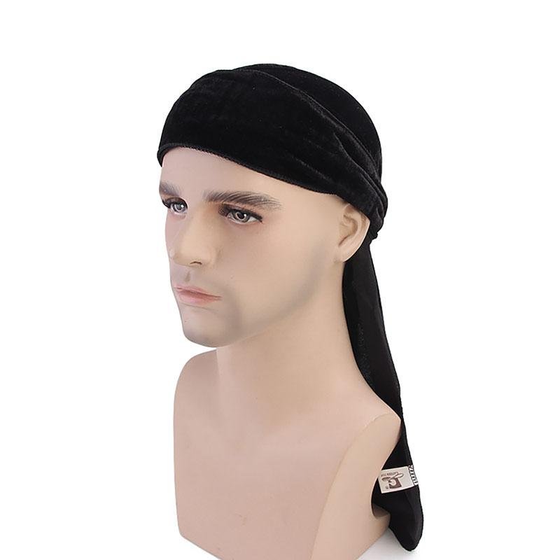 Barbati catifea paiete Durags China Dragon Bandana Wrap Batic Unisex Femei Turban
