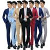 Pánské módní slim fit business obleky - Ležérní oblečení pro mladé a studenty