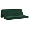 Folding Sofa Bed 180 X 67 X 45 Cm Dark Green