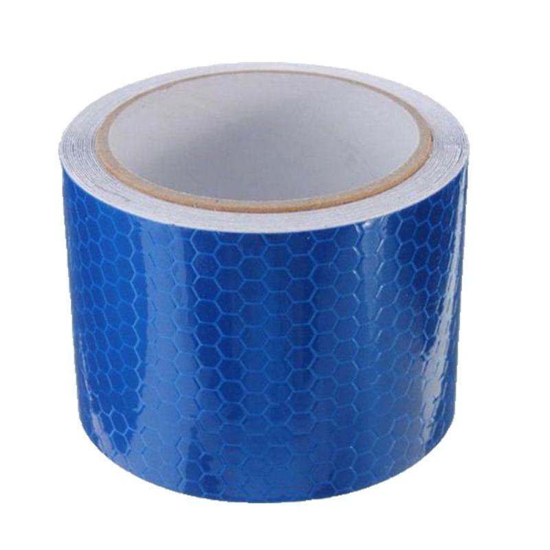 5cm*3m White Adhesive Reflective Strip Film Car Decorative Sticker Decal