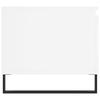  Coffee Table, White 100x50x45 Cm, Wood-based Material