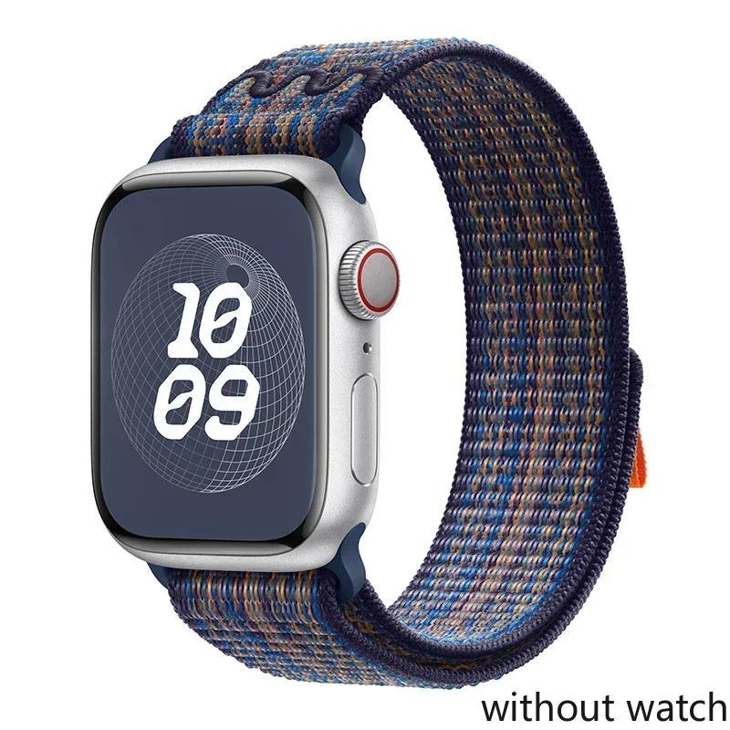 Nylon Sport Strap for Apple Watch Ultra3 49mm S11 42/46mm S10 9 8 7 6 5 4 3 Loop Bracelet for iWatch Series SE3 Ultra 2 46mm 45m