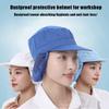 Chef Hat Dust-Proof Workshop Catering Hat Food Factory Work Hat Canteen Work Hat