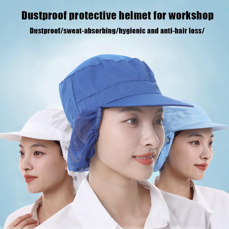 Chef Hat Dust-Proof Workshop Catering Hat Food Factory Work Hat Canteen Work Hat