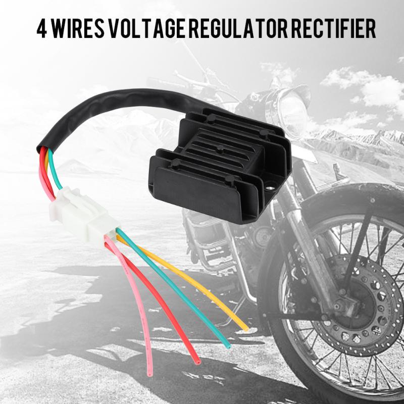 6 Wires DC Rectifier Voltage Regulator 50cc 150cc 125cc 250cc Scooter Dirt Bike
