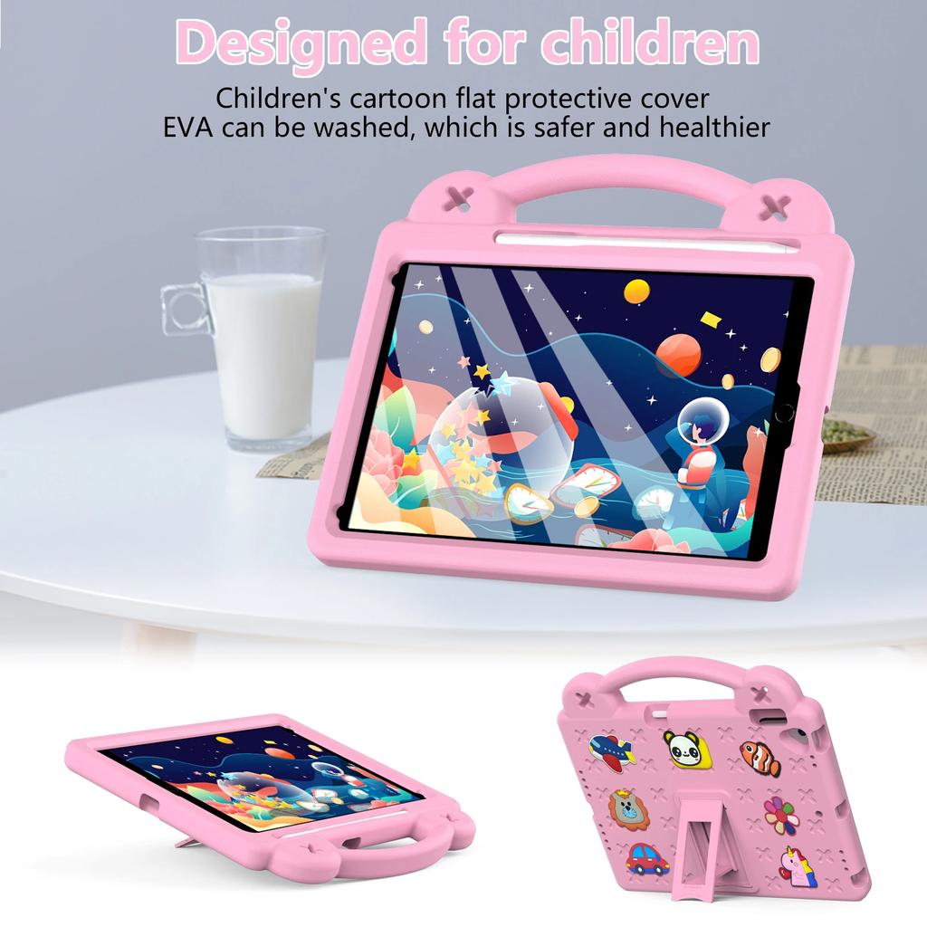 For IPad Air 11 2024 5 4 10.9 Case EVA Kids Safe Stand Tablet Cover 10th 2022 10.2 8th 9th 7th 9.7 Generation Pro 11 Mini 6 4 3 2