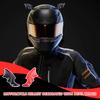 Unique Devil Wing & Horns Motorcycle Helmets Decorations Adornment, Easy Stick On Design Styling Accessories for Riders