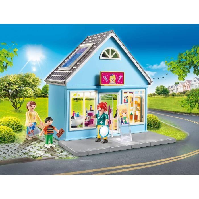 PLAYMOBIL - 70376 - Salon De Coiffure En Plastique Pour Enfant De 4 Ans Et Plus