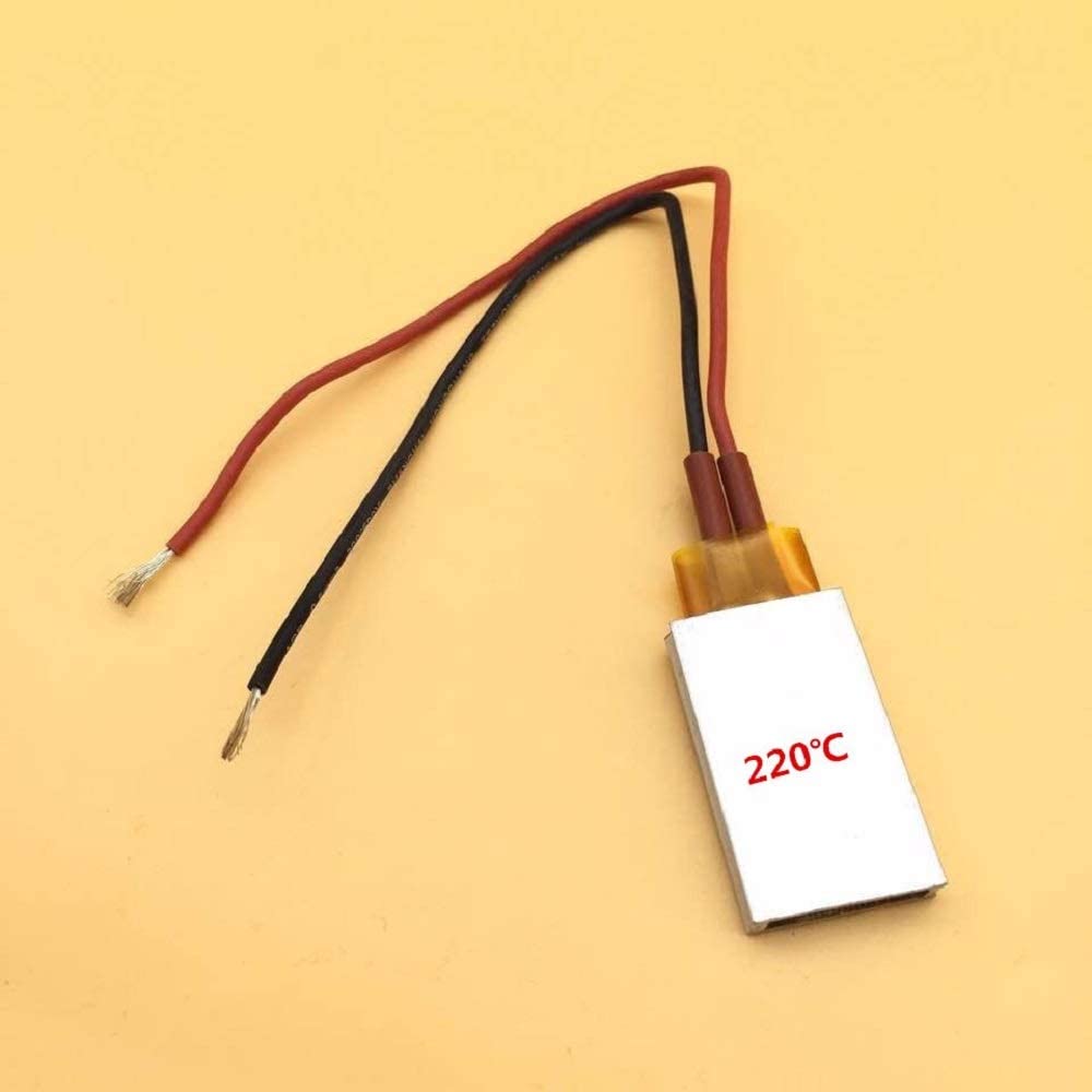 35*21mm PTC Heating Element 12-220V Constant Temperature Thermistor Air Heating Sensor Aluminum Hair Dryer Curlers Heater