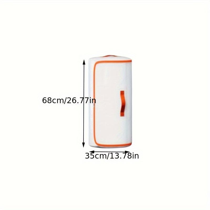 1pc PVC Waterproof Roll-Shaped Quilt Storage Bag Large Capacity Wardrobe Organizer Quilt Clothing Storage Bags Compression Bag