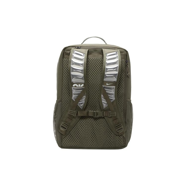Nike Sports Zipper Fabric Backpack Men Backpacks Army-Green CK2668-325