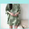 Mädchen Sommer Freizeit Set Mit Batikdruck Polyester Für Lounge Und Tägliche Kleidung