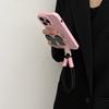 Phone Cases With Bow Bracket Hand Lanyard for Iphone 17 Phone Cover for Iphone 16 Pro Max Phone case