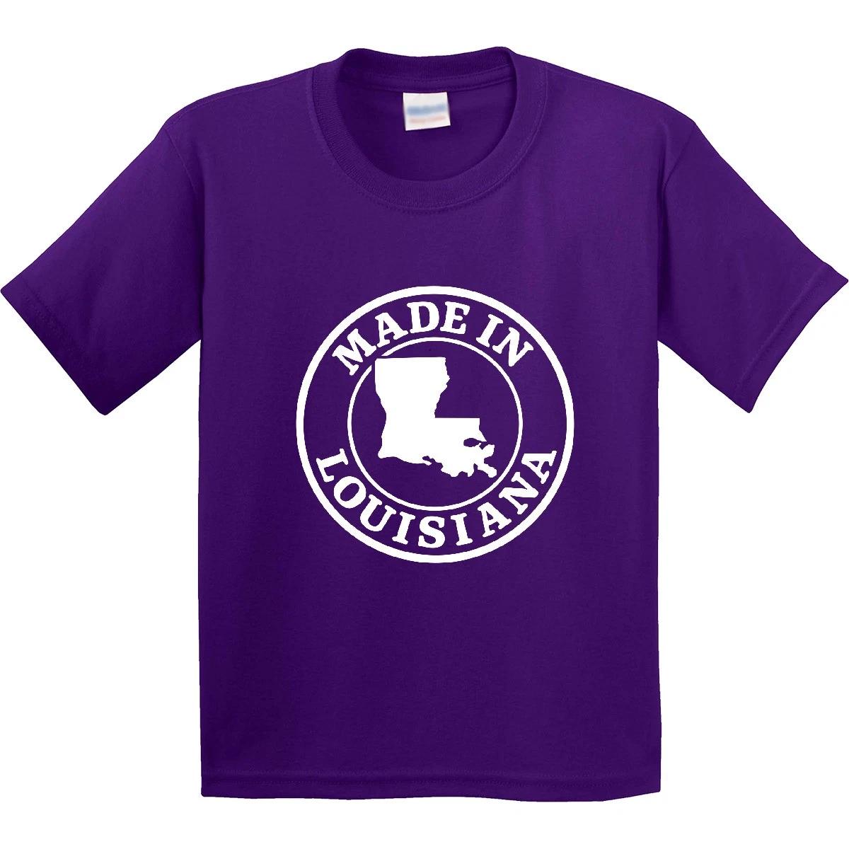 Inktastic Made In Louisiana - White Youth T-Shirt Home State Tee Kids Children 160