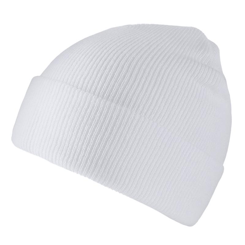 

Унисекс Ретро Вязаная Шапка: Уличный стиль Осень/Зима One Size Adjustable белый