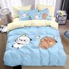 Bubu and Dudu Bedding Set for Adult Kids Adult,Cute Bubu Dudu Duvet Cover Set with Pillowcases 50x75cm Multiple sizes