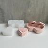 Herz-Beton-Silikonform, Aufbewahrungsbox, Epoxidharzform für Muttertag, Valentinstag, Schmuckschatullen, Formen, Behälter in Zwei-Liebes-Form, Epoxidform