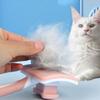 Cat Comb Automatic Cat Hair Remover Self-cleaning Cats Brush Massage Dog Comb Cats Hair Removal Dog Brushes Pet Grooming Brush