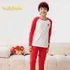 Balabala Boys' Cotton Blend Spring Long Johns Set