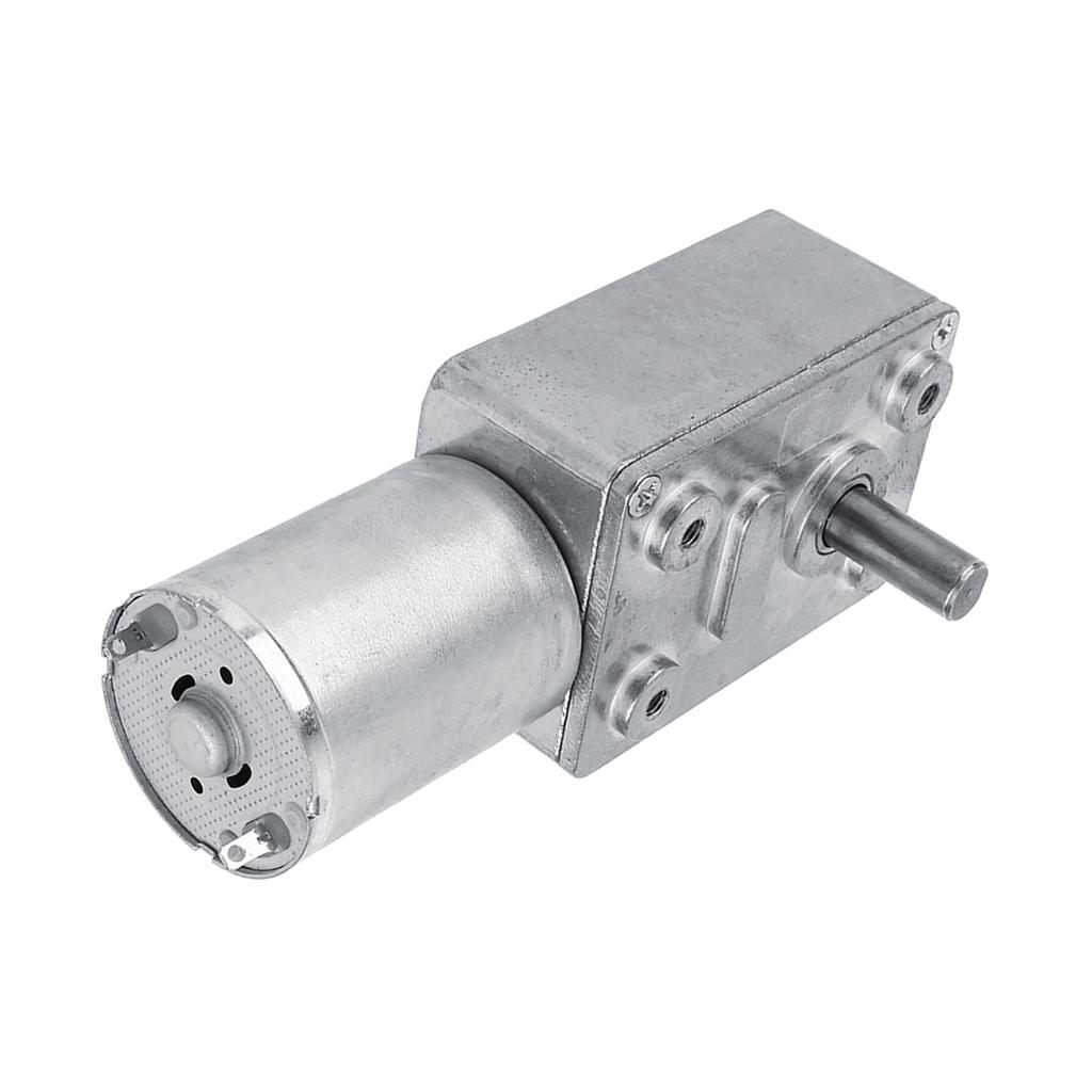 Reversible High Torque Worm Geared Motor DC 12V Reduction Motor CW CCW