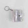 Mini 1-2 Inch Photo Album with Keychain and Stickers for Children's Memories