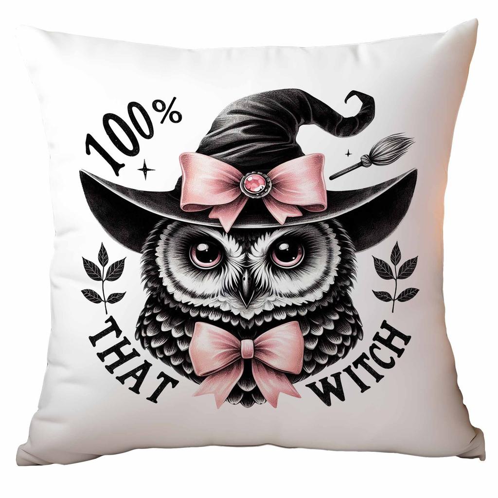 New Black Pink Halloween Pillowcase Home Holiday Decorative Cushion Pillowcase