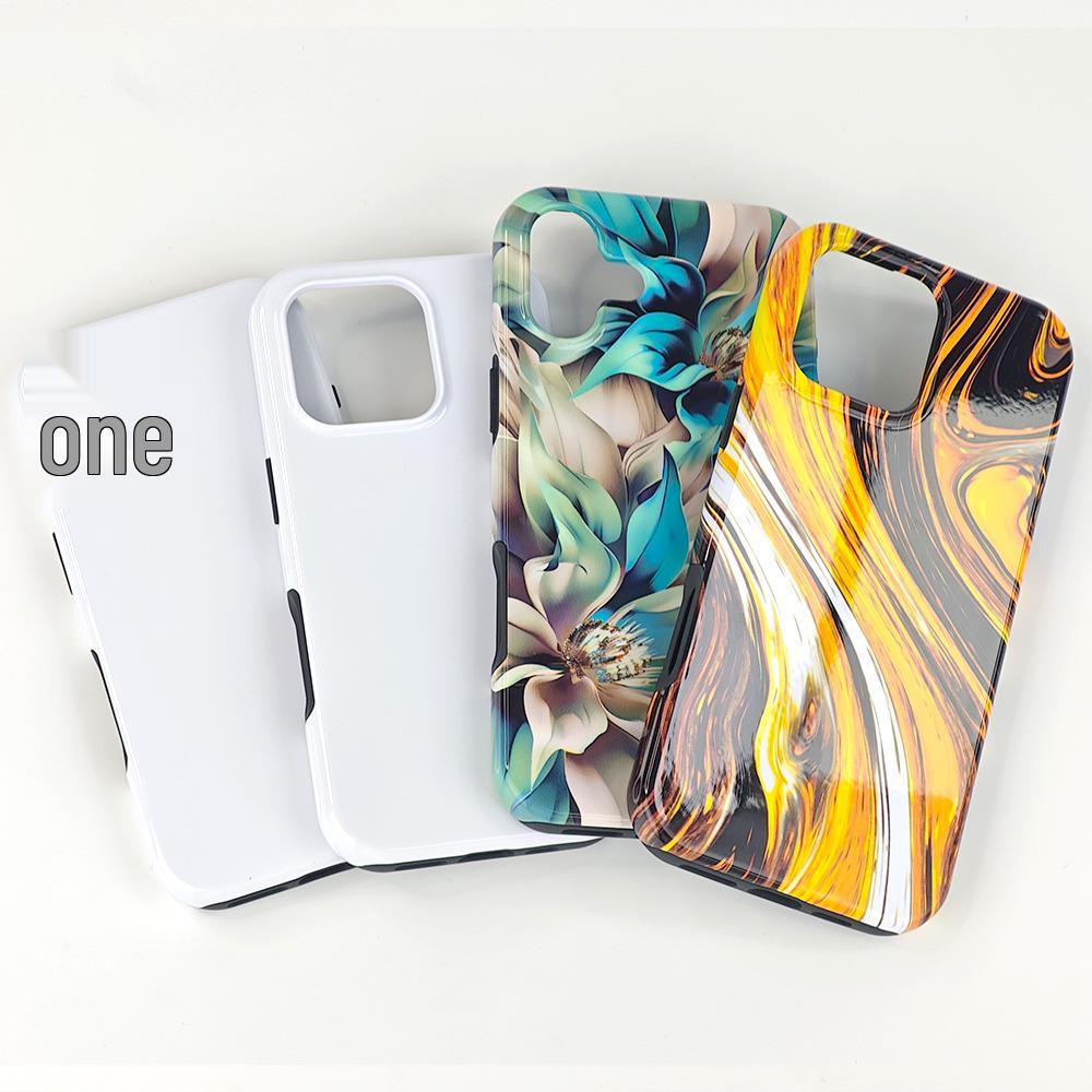 iPhone 16 Film Coating Two-in-One Heat Transfer Sublimation Case for Apple Promax