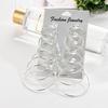 Hyperbolic Hoop Earrings Set For Women Silver Gold Color Big Small Round Circle Earring Female Trendy Party Jewelry Accessories